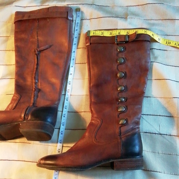 Arturo Chiang brown genuine leather boots size 8.5 - Picture 6 of 8